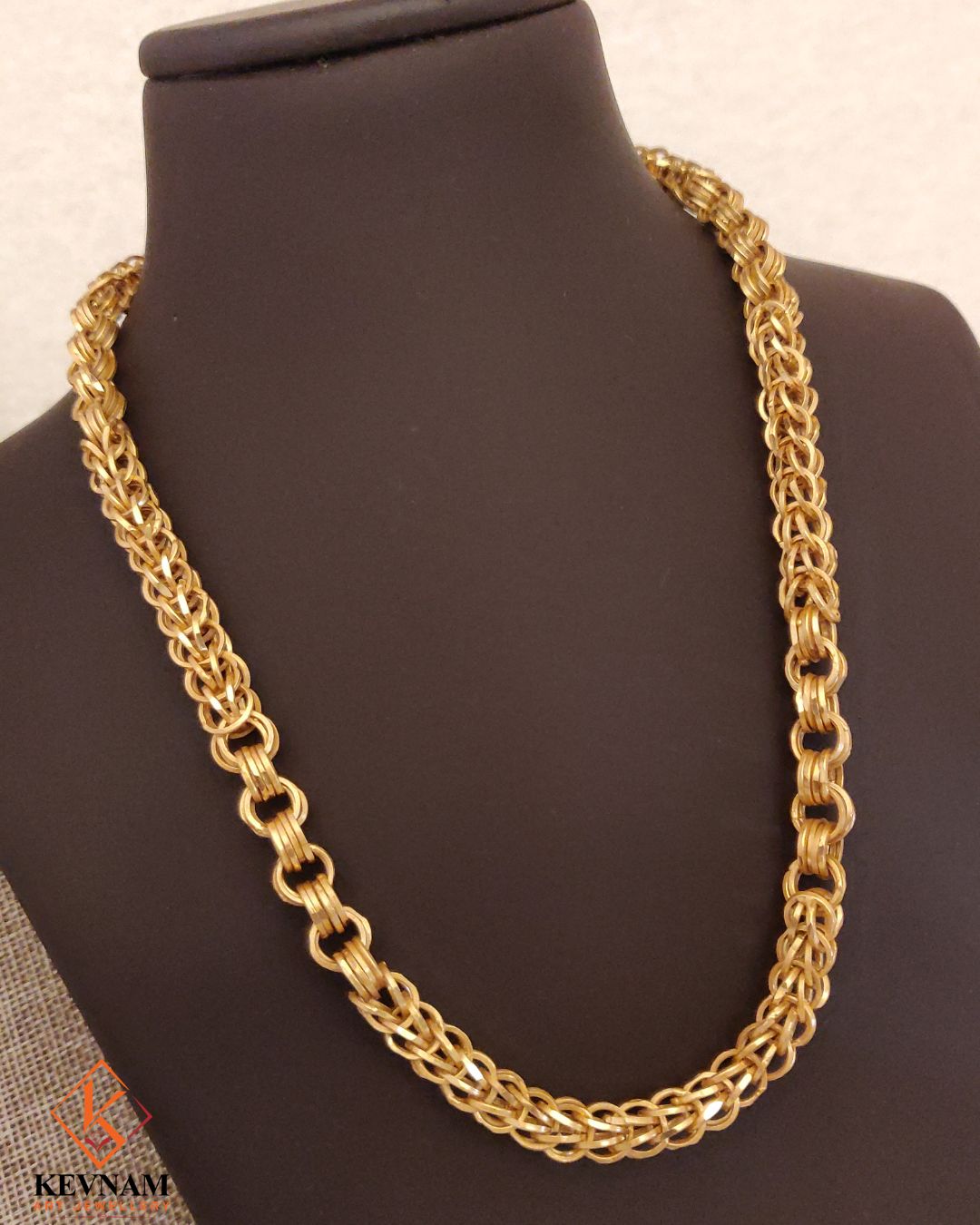 Royal Woven Link Chain for Men.